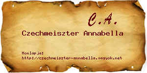 Czechmeiszter Annabella névjegykártya